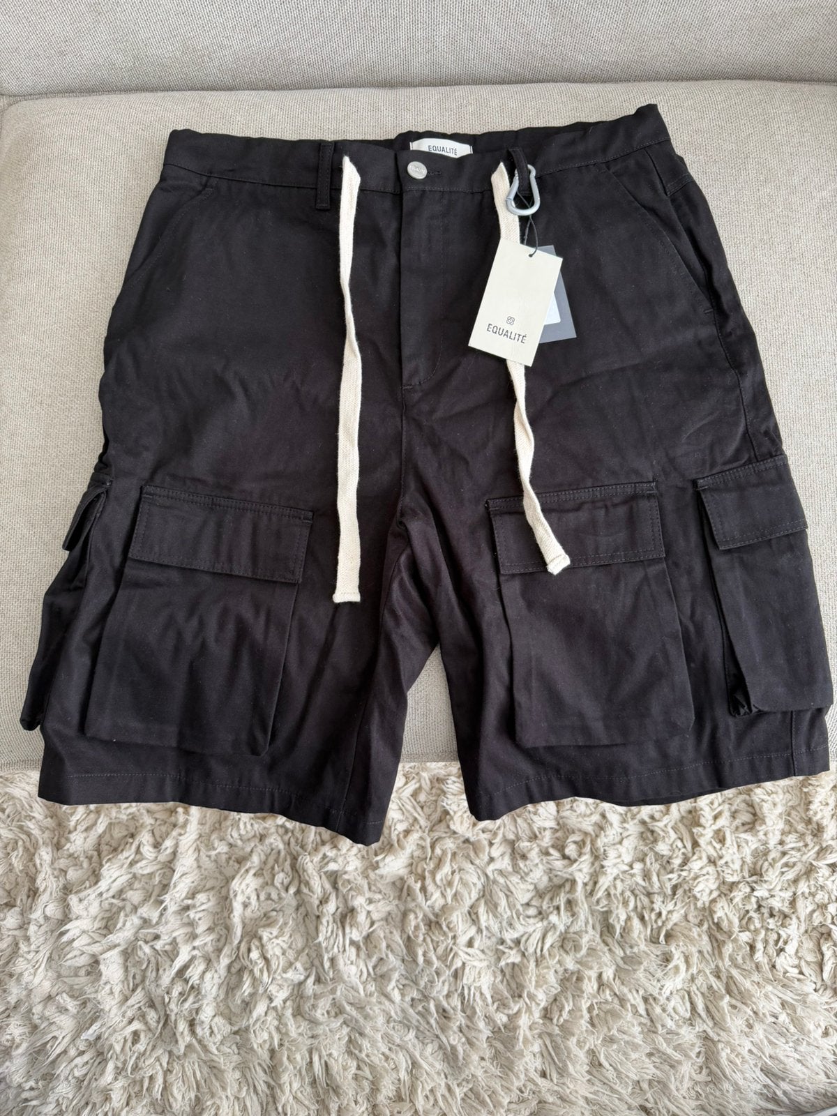 EQUALITÉ Cargo short, Ophalen of Verzenden, Nieuw, Zwart