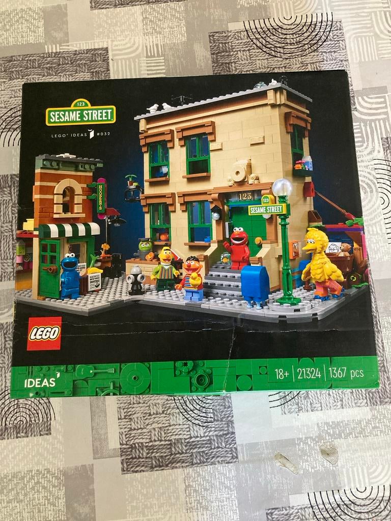 LEGO Ideas 21324 Sesamstraat - Nieuw in ongeopende doos, Lego, Nieuw, Ophalen of Verzenden, Ideas