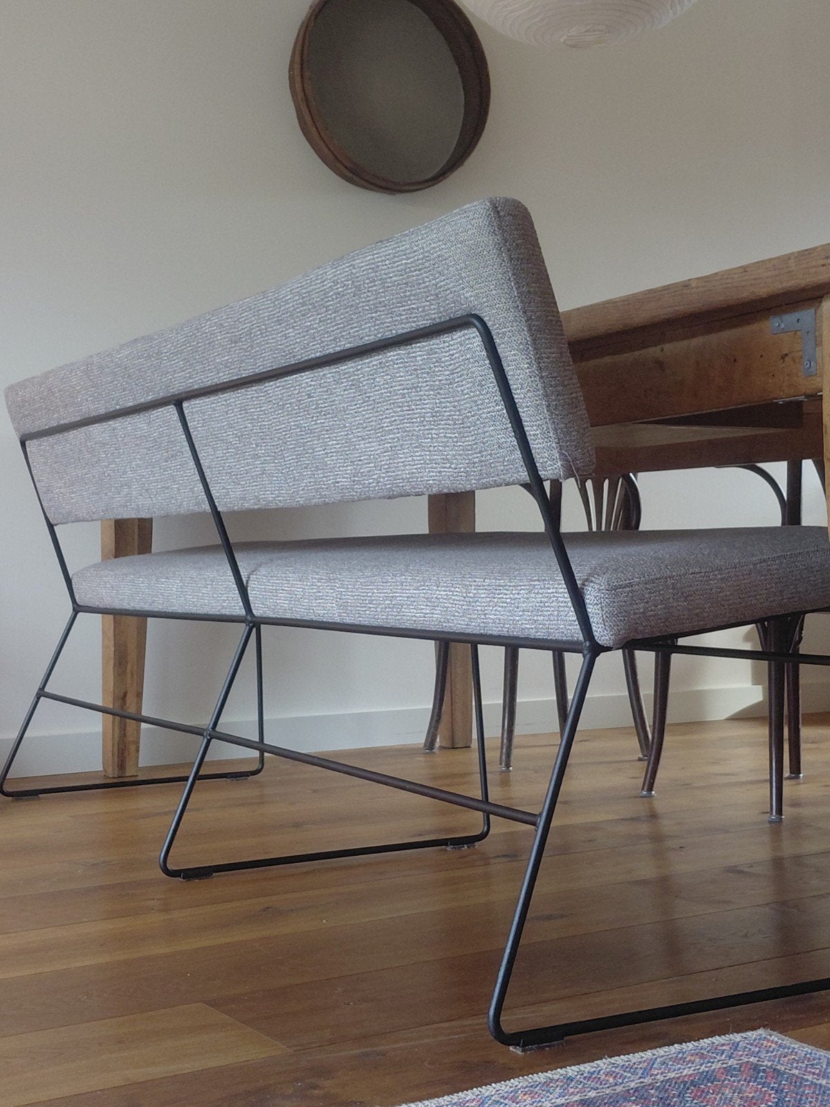 Eetkamerbank 190cm - Stijlvol en Comfortabel, Huis en Inrichting, Ophalen, Minder dan 75 cm, 150 tot 200 cm, Driepersoons