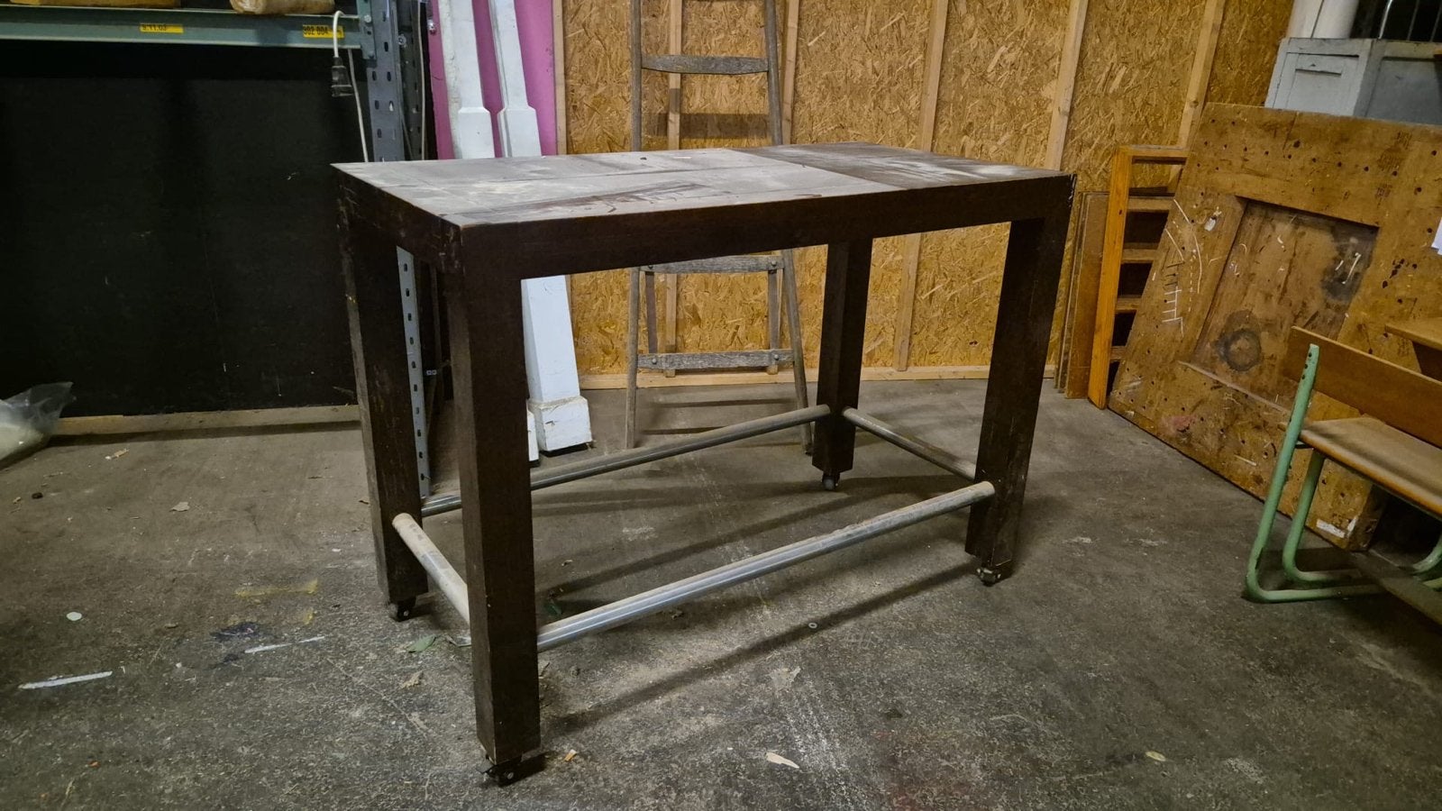 Statafel 160x80cm, hoogte 110cm, Huis en Inrichting, Ophalen, Gebruikt