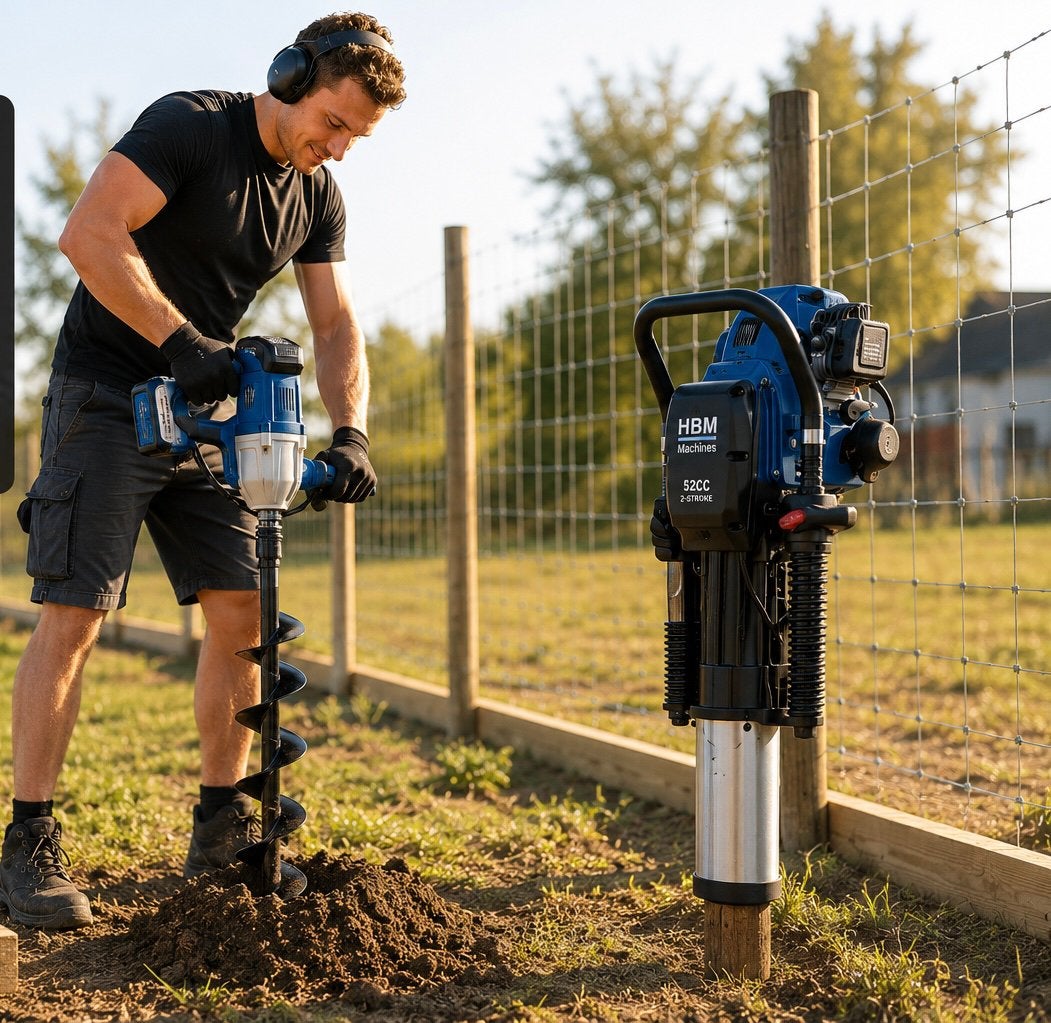 Palenrammer / Hijmachine / Grondboor Te Huur, Tuin en Terras, Ophalen