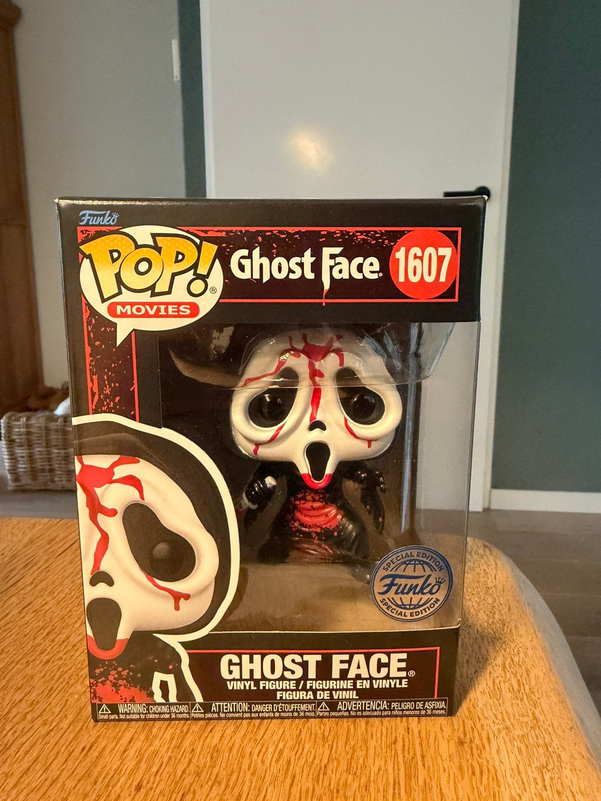 Funko pop! Ghost face Special Edition 1607 Exclusive, Ophalen, Zo goed als nieuw