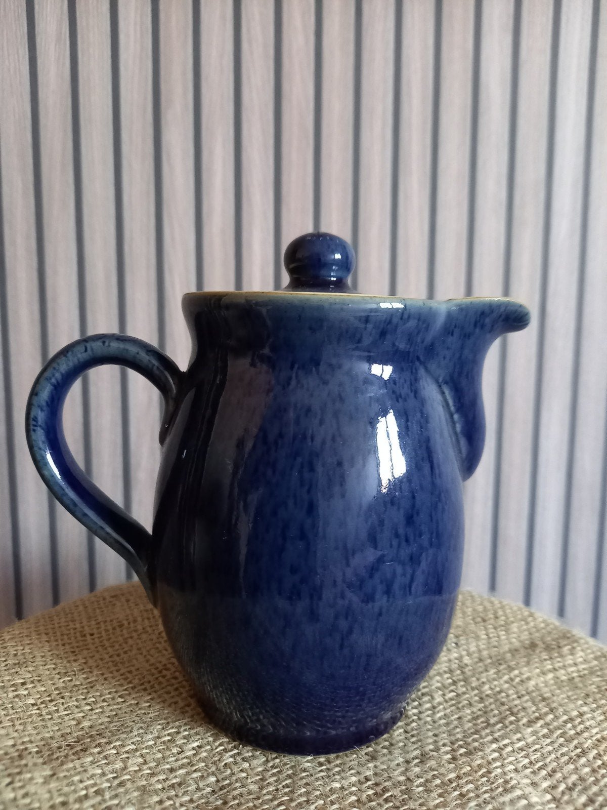 Mooi klein theepotje  - Denby Stoneware England, Antiek en Kunst, Ophalen of Verzenden