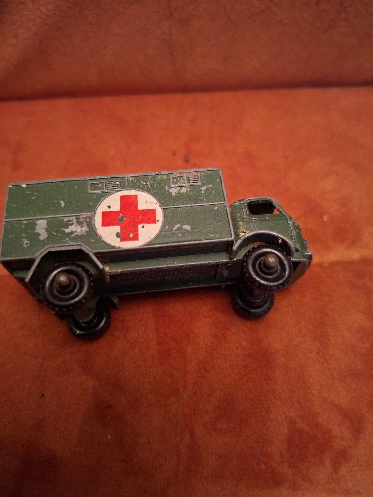 Vintage Matchbox Lesney Ford 3 Ton 4x4 Ambulance, Ophalen, Gebruikt