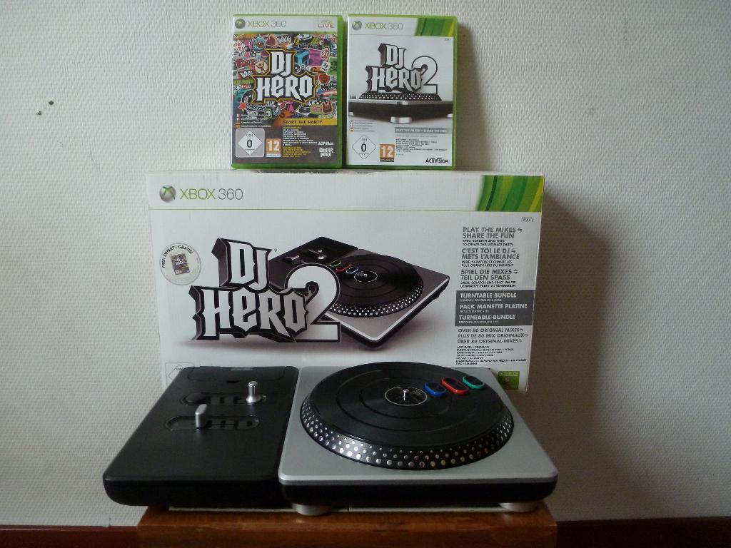 DJ Hero XBOX 360, Muziek, 1 speler, Ophalen of Verzenden, Zo goed als nieuw