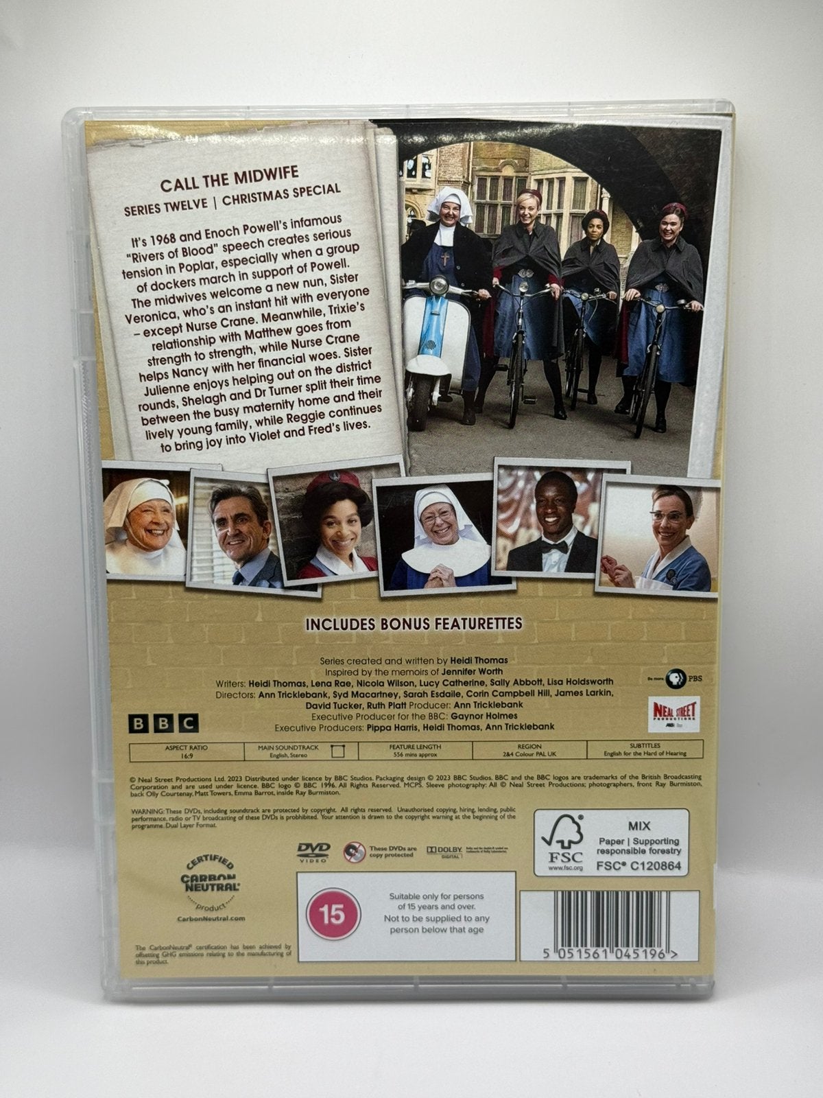 Dvd Call the midwife originele box complete seizoen 12, Cd's en Dvd's, Engels, Verzenden, Alle leeftijden, Zo goed als nieuw