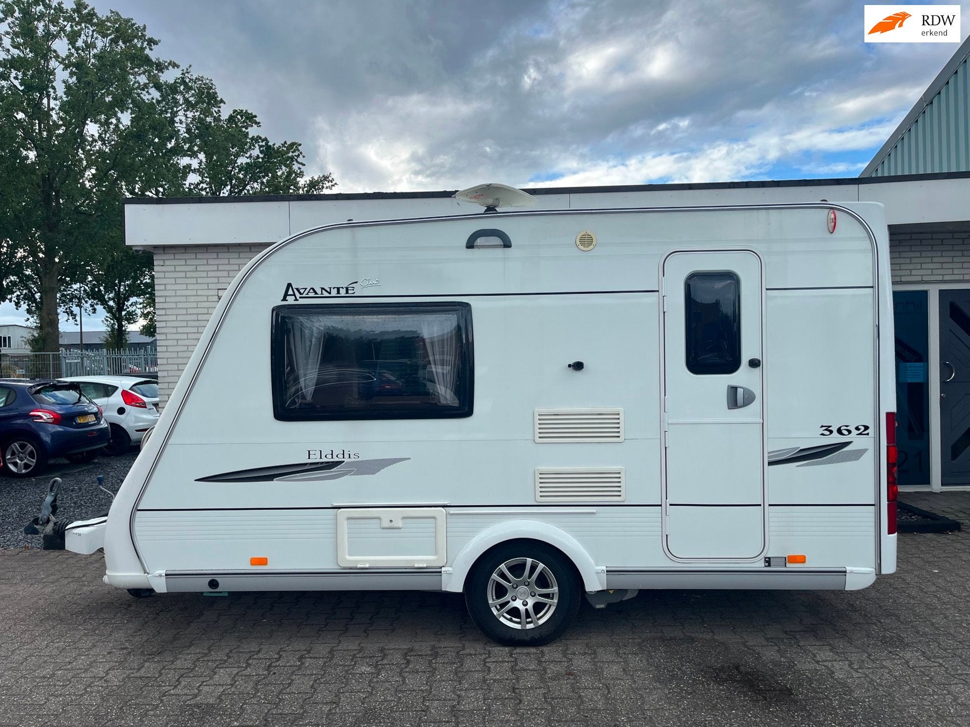 Elddis 362 362|Voortent|Mover|, Caravans en Kamperen, Elddis, Bedrijf, 750 - 1000 kg, Douche