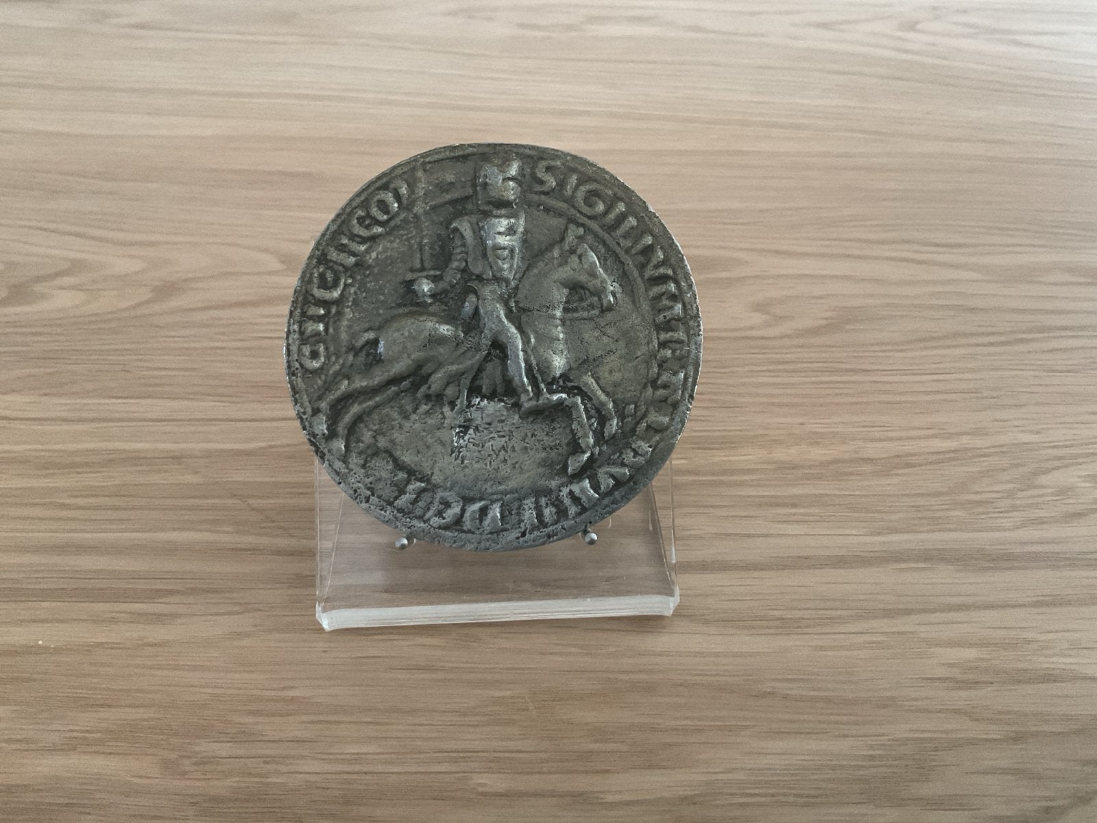 Stad Izegem Penning 1080-1980 - Historische Herdenking, Ophalen of Verzenden, Overige materialen, Buitenland