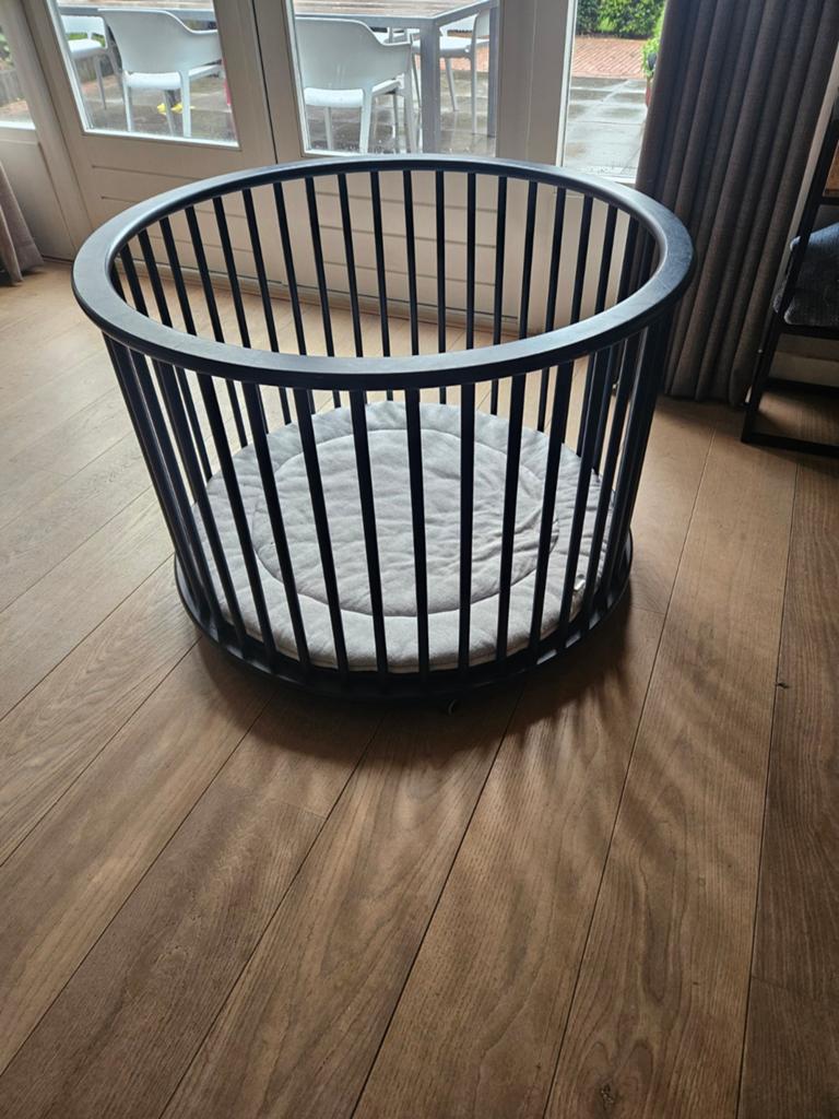 Box Bopita Rondo, mat zwart, Kinderen en Baby's, Boxen, Ophalen, Gebruikt, Rond, In hoogte verstelbaar