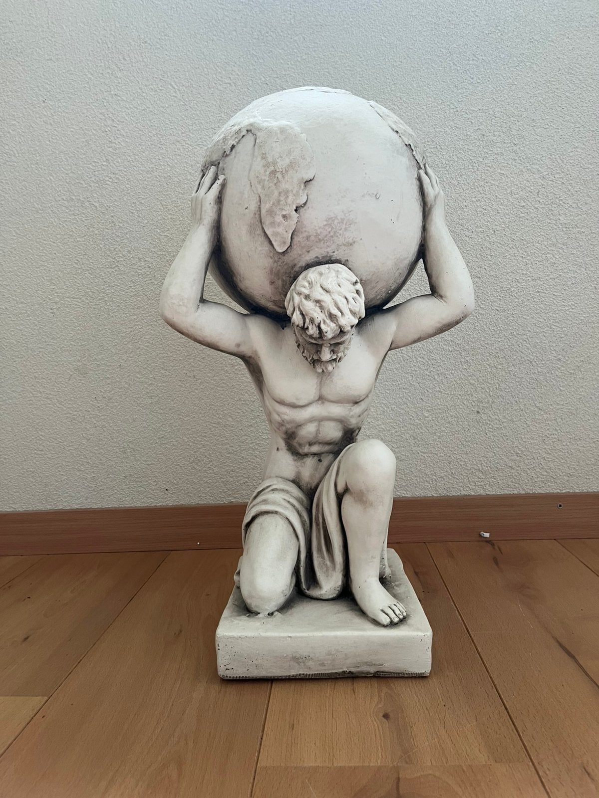 Beeld van griekse god Atlas, Verzamelen, Ophalen, Zo goed als nieuw