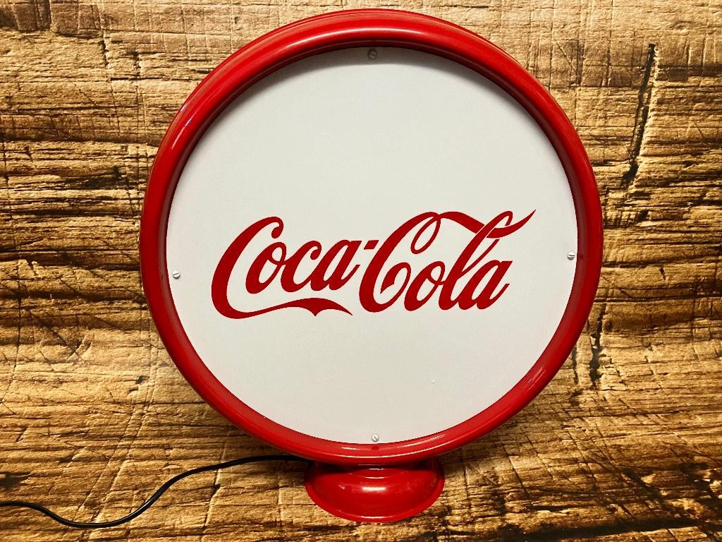 Lichtreclame met Coca cola opdruk., Verzamelen, Lichtbak of (neon) lamp, Nieuw, Ophalen of Verzenden, Nvt