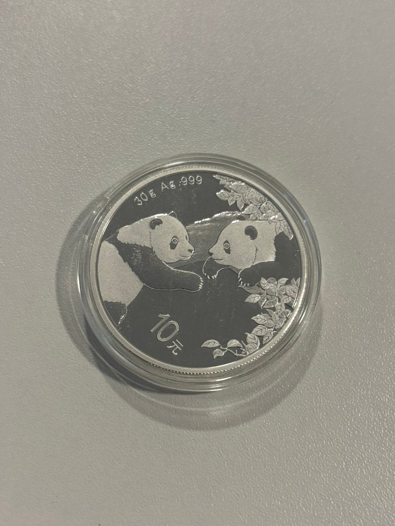 Zilveren Chinese Panda 2023 30 Gram .999 fijn zilver, Postzegels en Munten, Ophalen of Verzenden, Zilver
