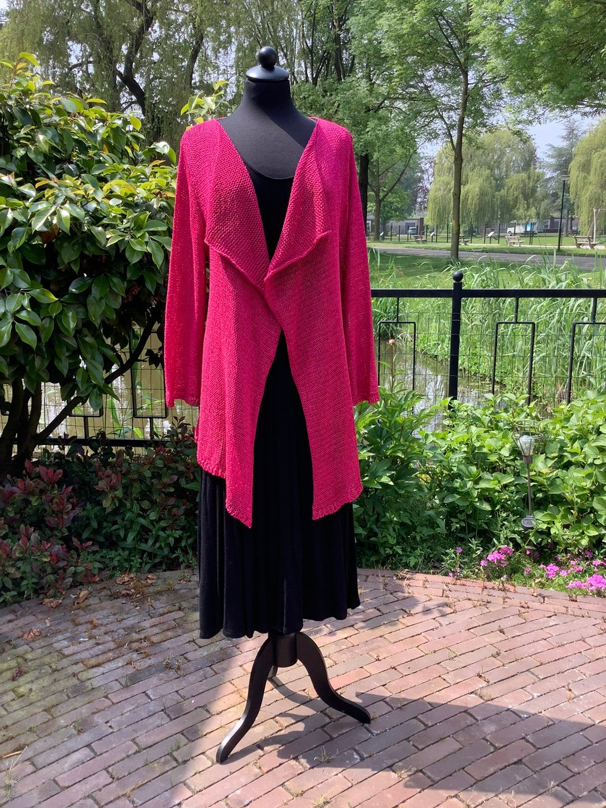 Nieuw vest ❤️ linnenlook, maat xl/xxl, Trui of Vest, Ophalen of Verzenden, Zo goed als nieuw, Nvt