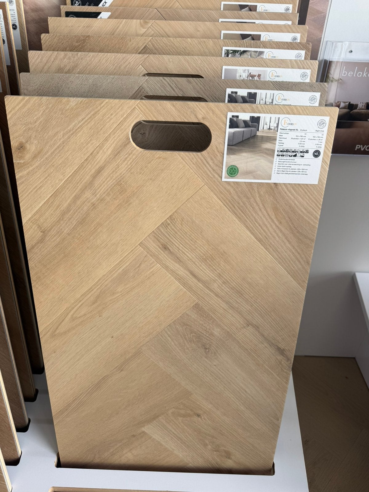 Foto 6 van PVC VISGRAAT VAN BELAKOS – GELEGD €55,- PER M²