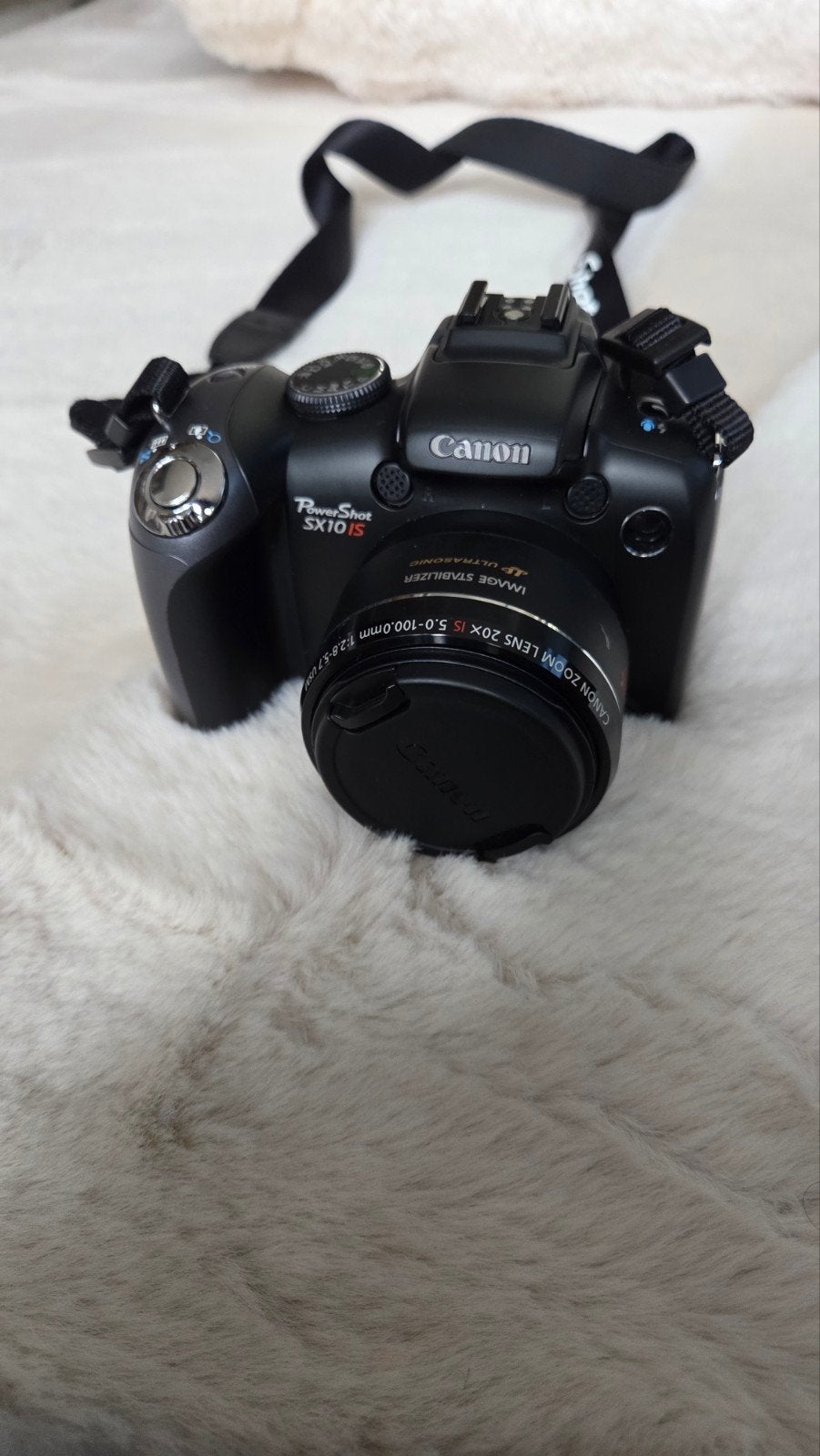 Canon PowerShot SX10 IS Bridgecamera, Audio, Tv en Foto, Fotocamera's Digitaal, Ophalen, Gebruikt, Lensdop, Canon