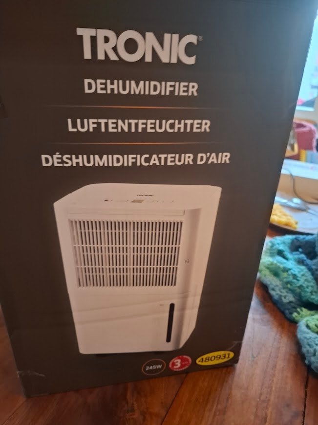 TRONIC Luchtontvochtiger 10 L, Witgoed en Apparatuur, Luchtbehandelingsapparatuur, Ophalen, Zo goed als nieuw, Luchtontvochter