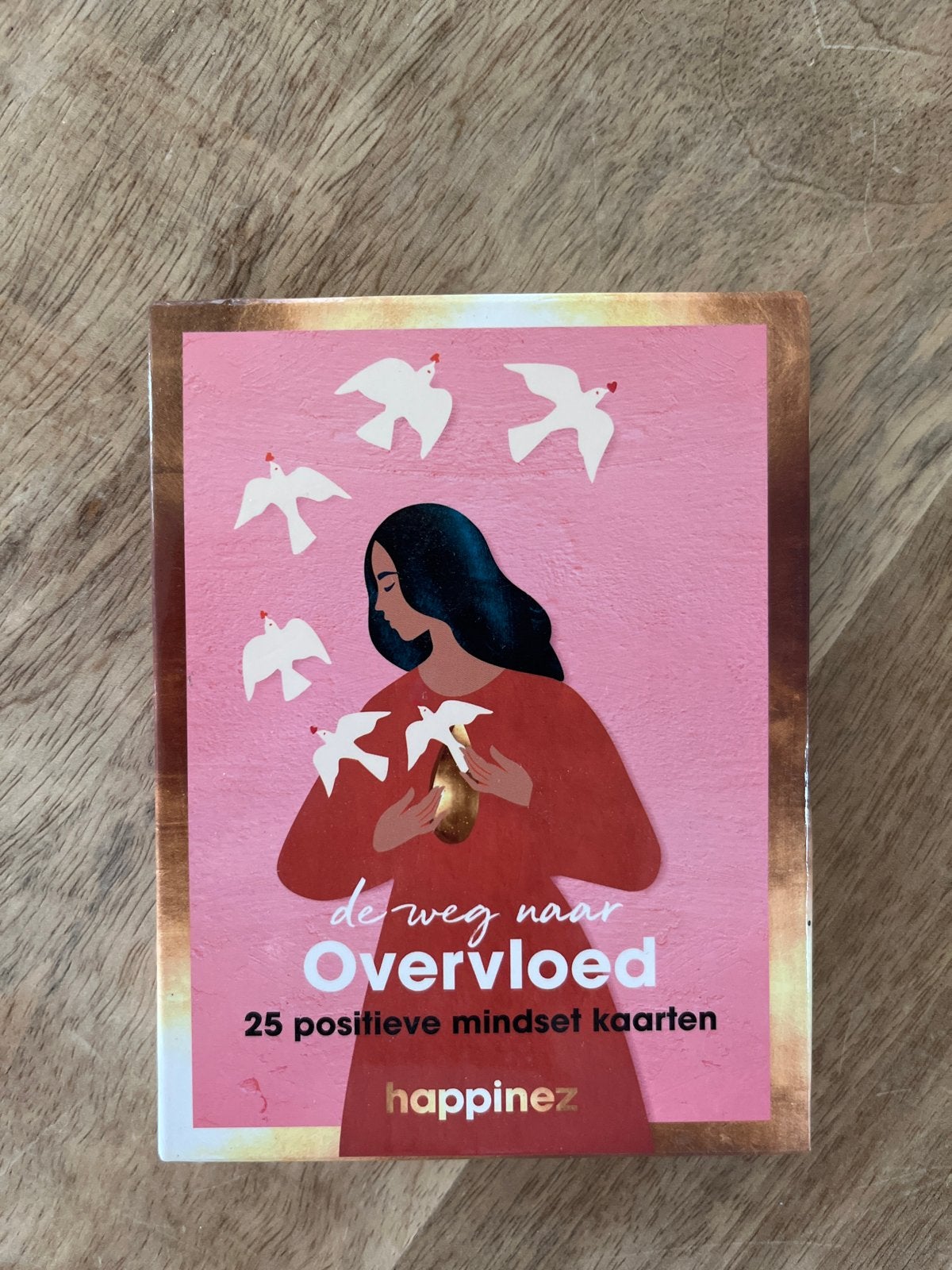 Happinez: De weg naar Overvloed - 25 positieve mindset kaart, Ophalen of Verzenden, Zo goed als nieuw, Spiritualiteit algemeen