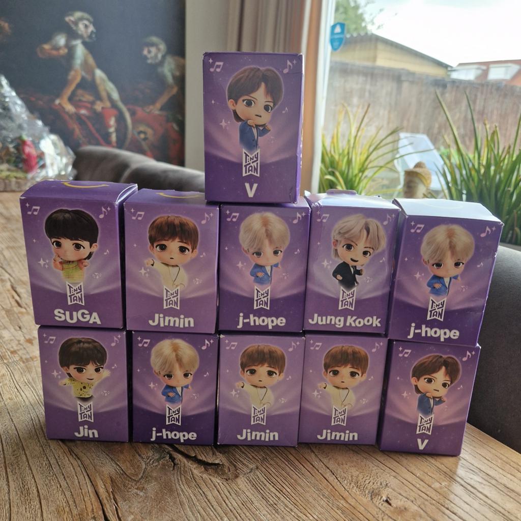 BTS Tiny Tan Poppetjes - Diverse Leden, Ophalen of Verzenden, Nieuw
