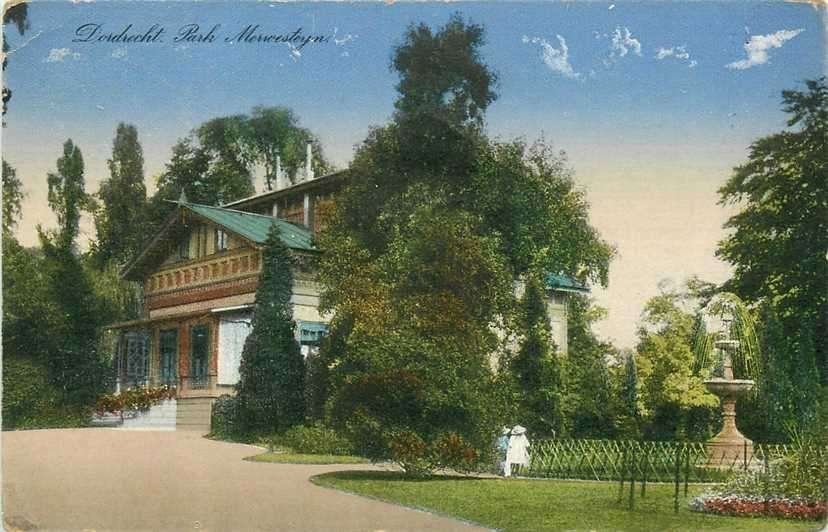 380-895-027 Dordrecht Park Merwestein, Verzenden, Voor 1920, Zuid-Holland