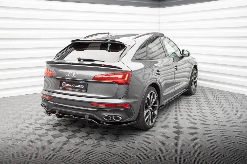 Voorlip sideskirt diffuser spoiler - Audi SQ5 Sportback 20+, Ophalen of Verzenden