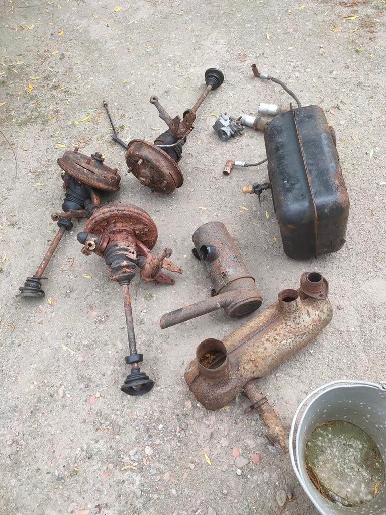 Onderdelen Trabant, Ophalen