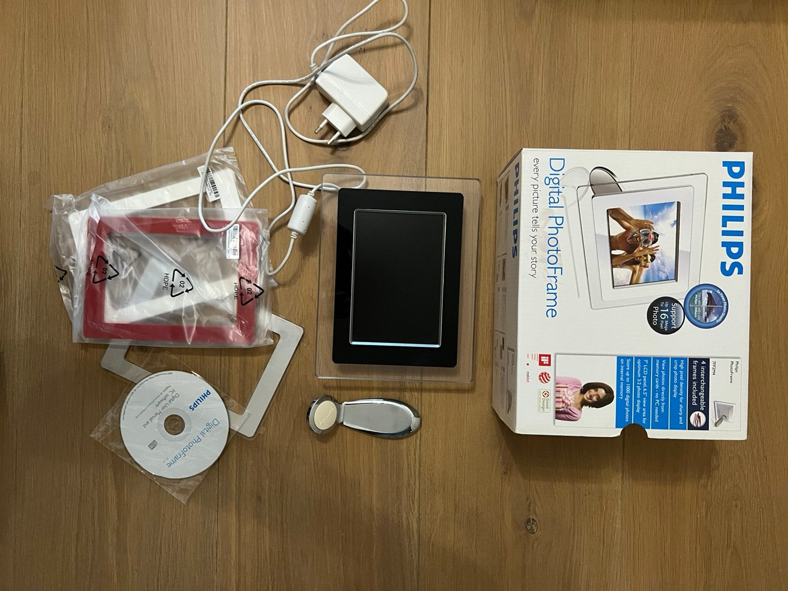 Philips PhotoFrame 7 FF2M4, Audio, Tv en Foto, Ophalen of Verzenden, Zo goed als nieuw