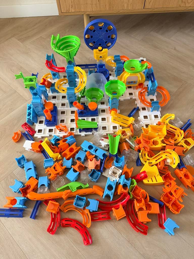 Vtech Knikkerbaan - 2 complete sets voor eindeloos speelplez, Kinderen en Baby's, Speelgoed | Vtech, Gebruikt, 4 tot 6 jaar, Ophalen