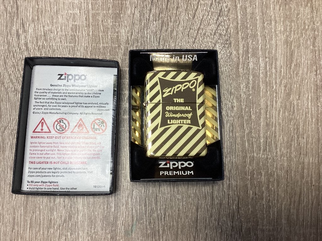 Nieuwe echte goudkleurige USA zippo.s, Ophalen of Verzenden, Nieuw, Aansteker