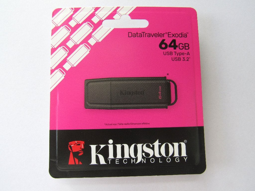 Kingston DataTraveler Exodia G2 USB 3.2 stick 64GB nieuw, Kingston, Nieuw, Ophalen of Verzenden, Customerservice@kingston.eu