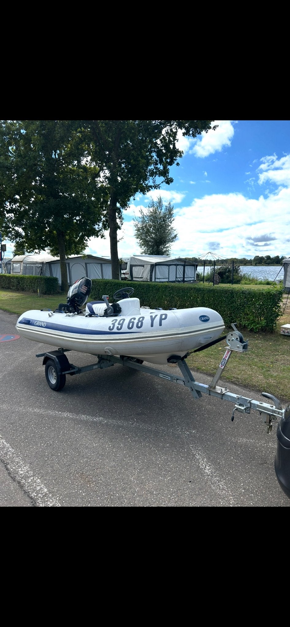 Grand s300 met Suzuki 15pk 4takt, Ophalen of Verzenden, Gebruikt, Motor en Techniek, Motorboot