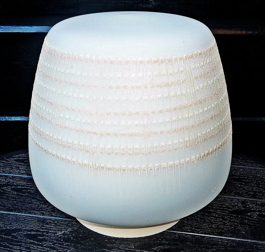 Antiek Gedecoreerde Thabur Lamp Bollamp Plafondlamp, Plafondlamp, E27 (groot), Ophalen of Verzenden, Glas