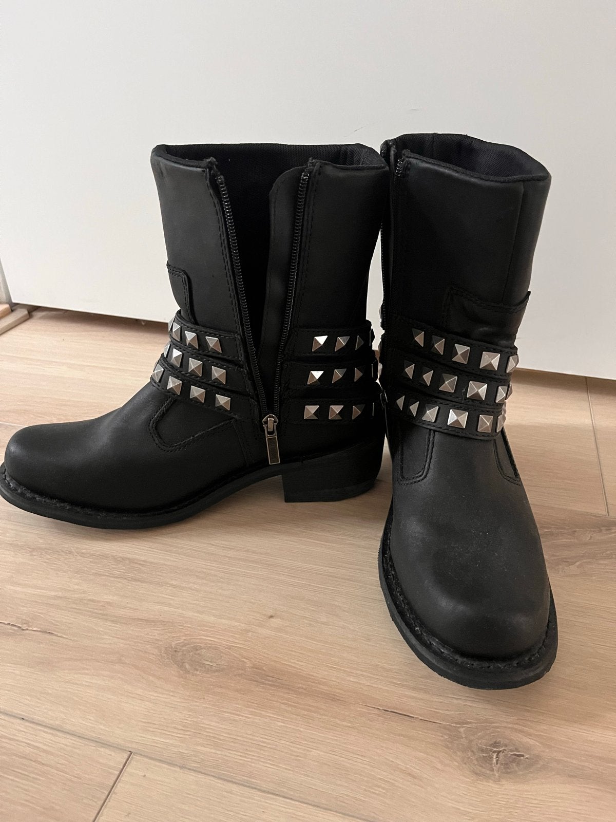 Harley Davidson motorlaarzen dames, maat 40, Ophalen, Zwart, Lage of Enkellaarzen, Nieuw