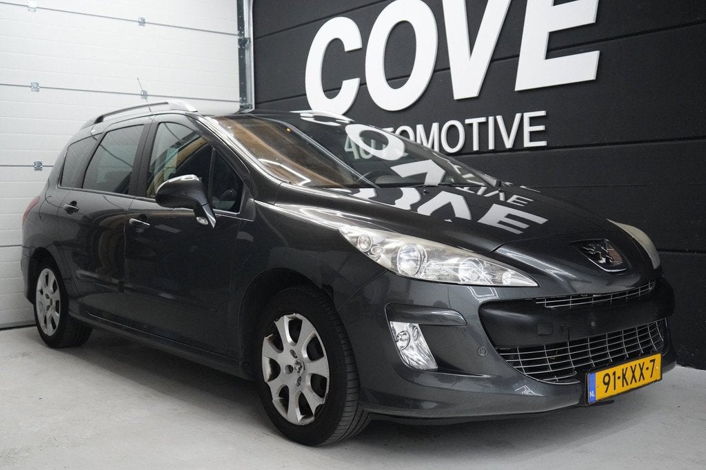 Peugeot 308 SW 1.6 VTi XS | 7 PERS | AIRCO | CRUISE, Auto's, Peugeot, Voorwielaandrijving, Gebruikt, Zwart, 4 cilinders