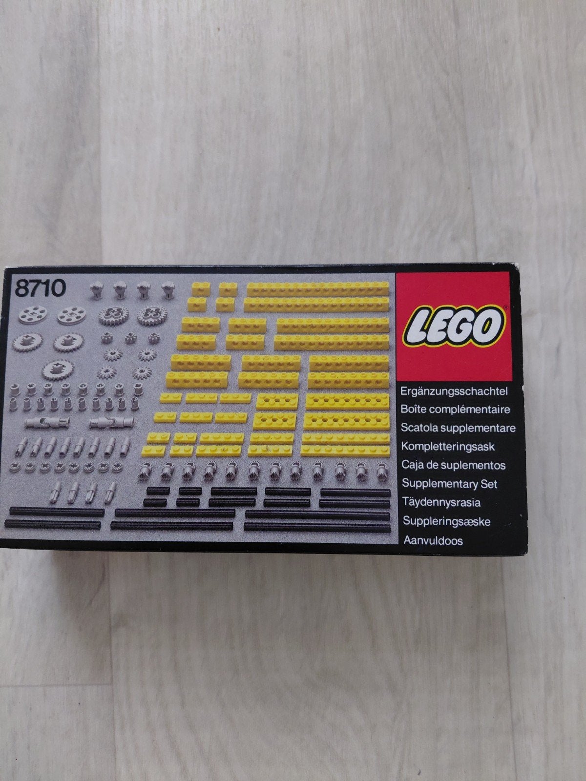Lego Technic 8710 Aanvullingsset - Vintage Technic, Gebruikt, Compleet, Lego, Ophalen of Verzenden