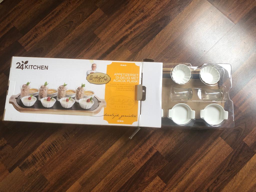 13-delige Rudolph's Bakery Appetizerset, Ophalen of Verzenden, Nieuw, Overige materialen, Overige stijlen
