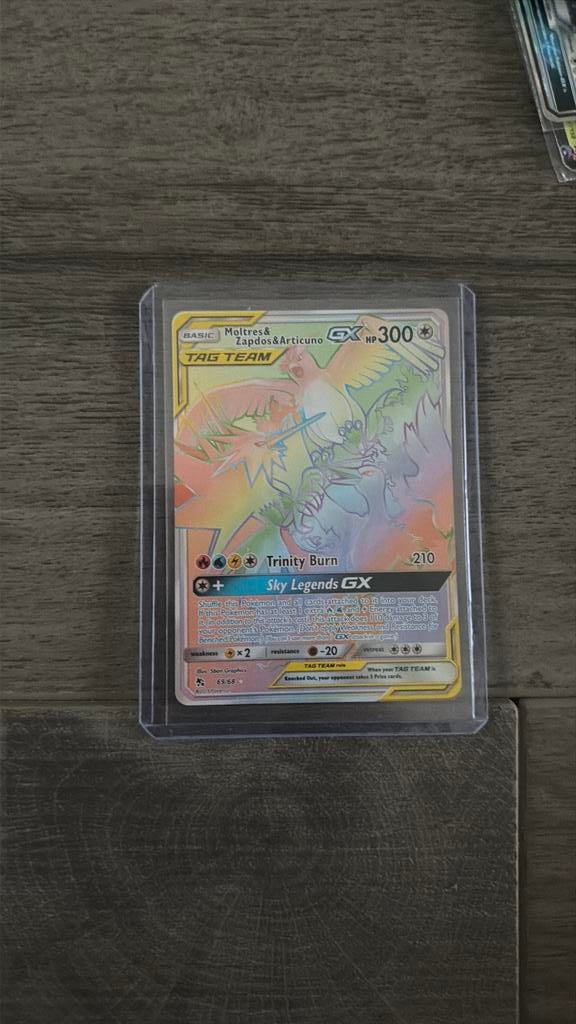 Moltres & Zapdos & Articuno-GX 69/68, Ophalen of Verzenden, Zo goed als nieuw