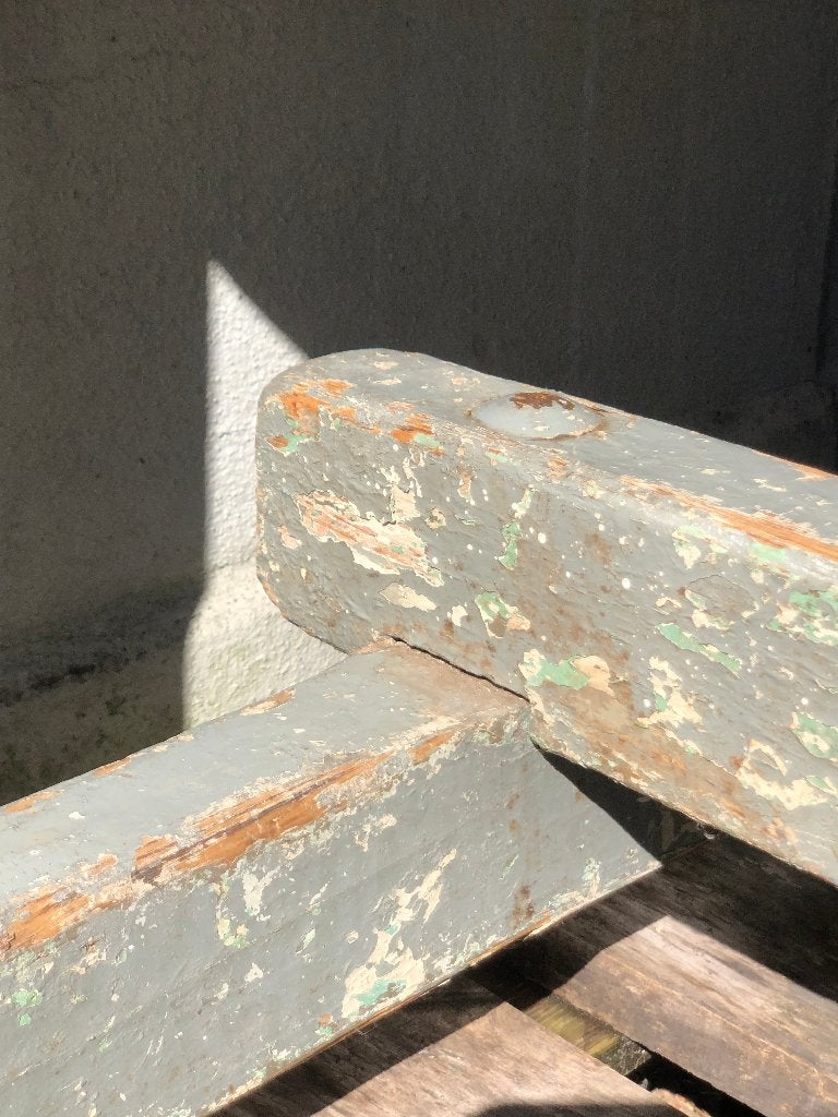 Foto 10 van Vintage tafel / werkbank