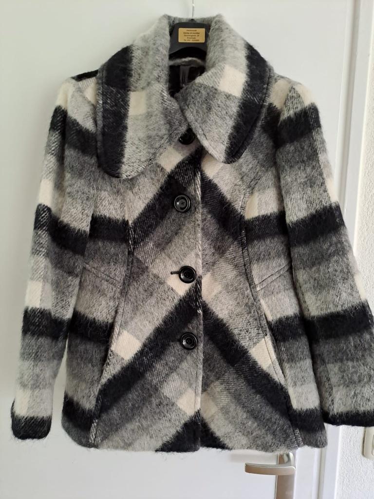 Spoom winterjas maat 40 zgan, Kleding | Dames, Jassen | Winter, Ophalen of Verzenden, Zo goed als nieuw, Maat 38/40 (M), Zwart