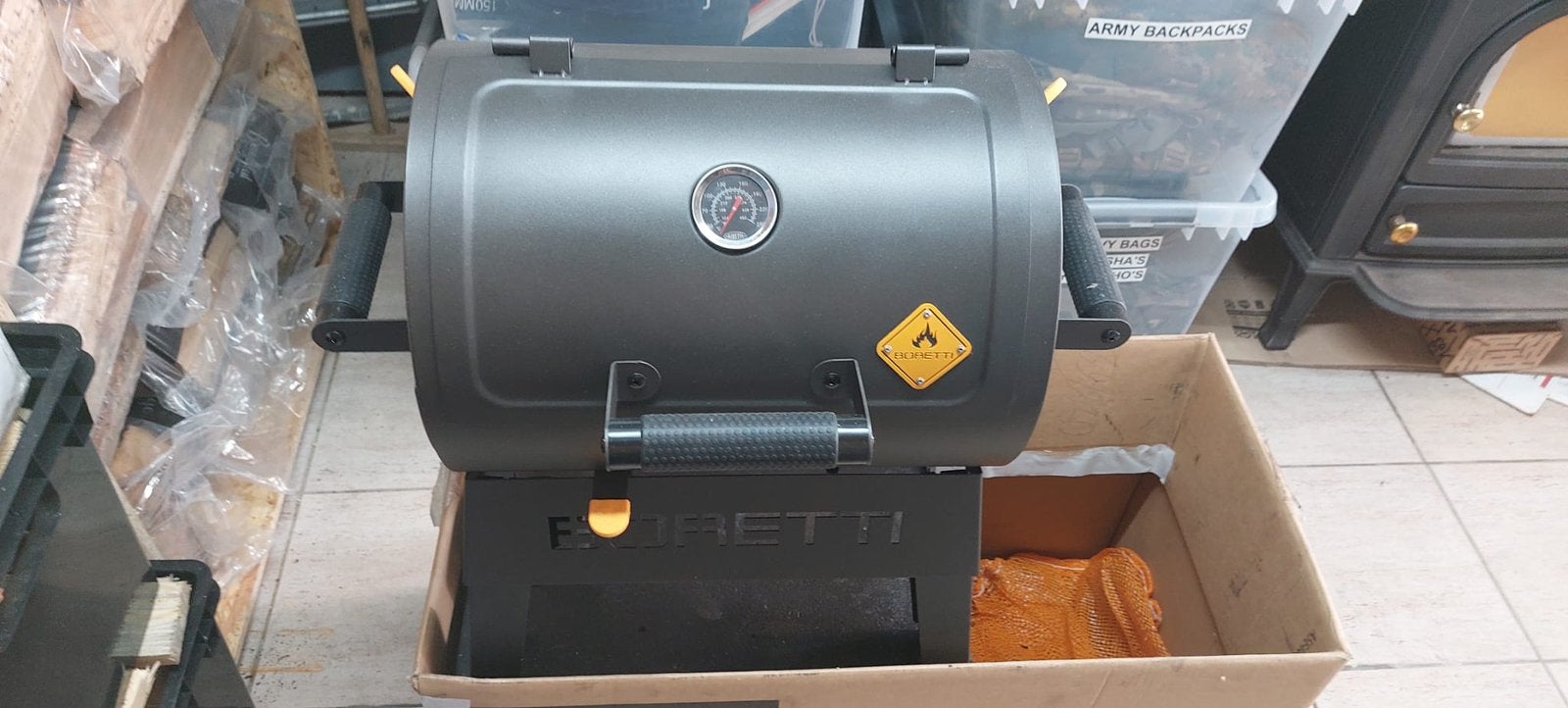 Boretti bbq, Tuin en Terras, Houtskoolbarbecues, Ophalen of Verzenden