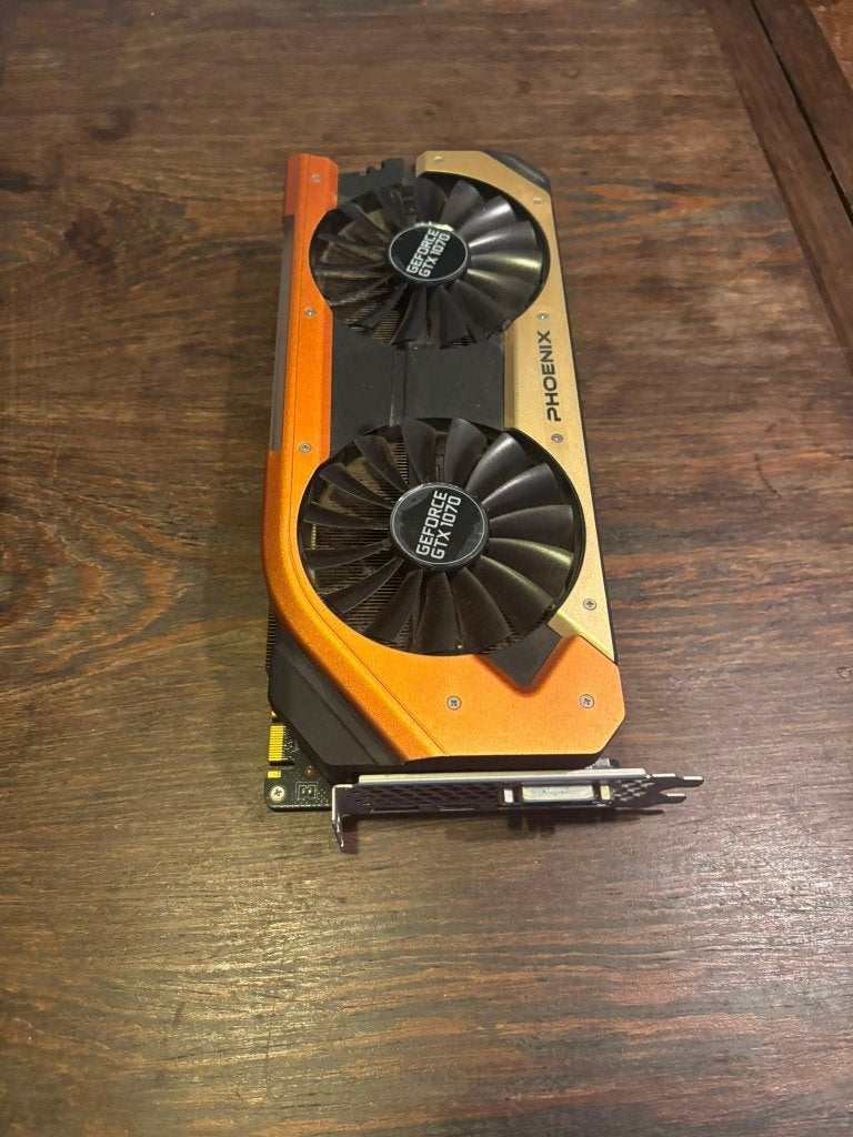 GeForce GTX 1070 Phoenix 8GB videokaart, PCI-Express 3, Gebruikt, Verzenden, HDMI