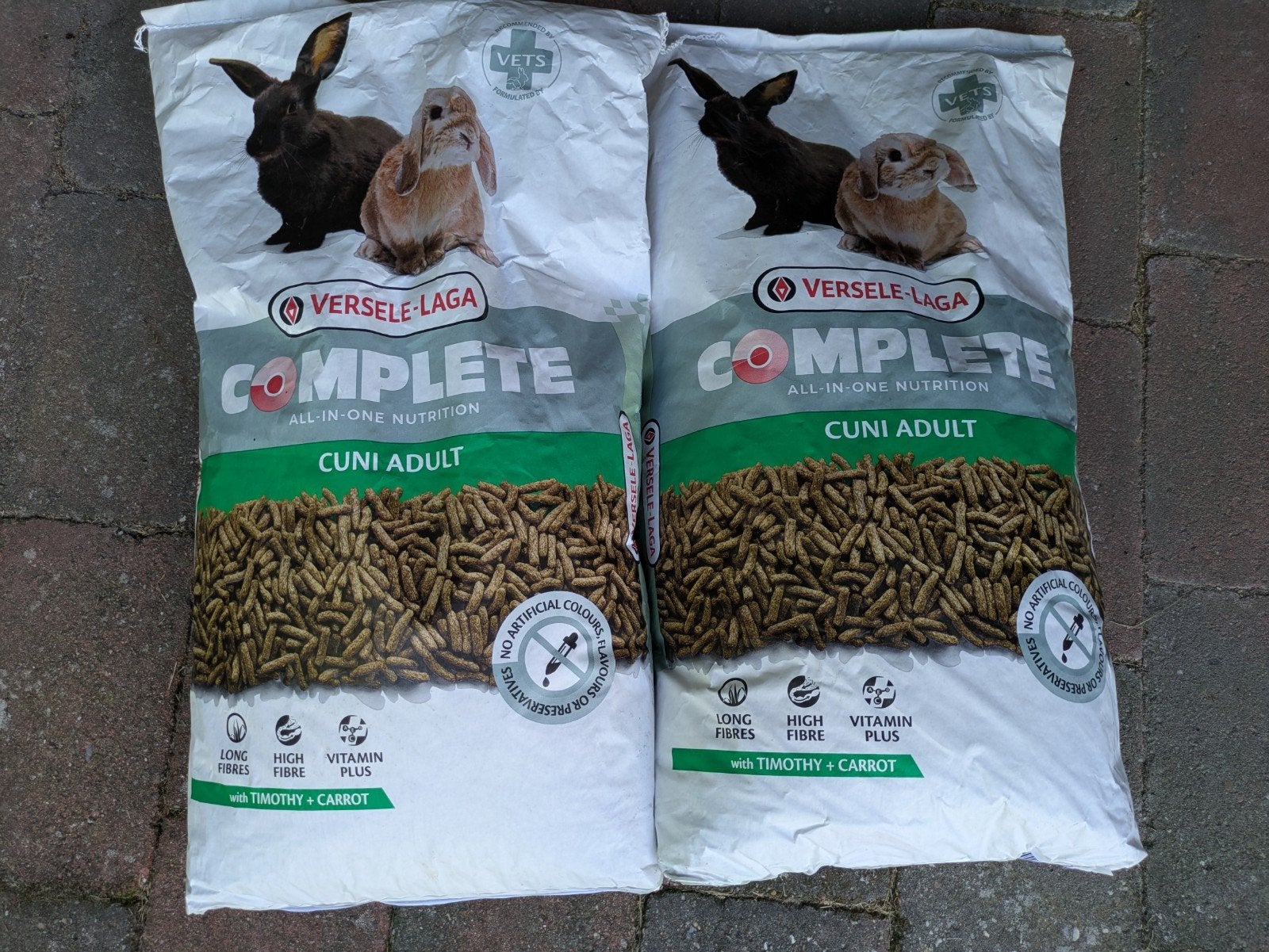 Nieuw konijnenvoer Versele Laga Cuni Adult Complete 2x8kg, Ophalen, Knaagdier of Konijn