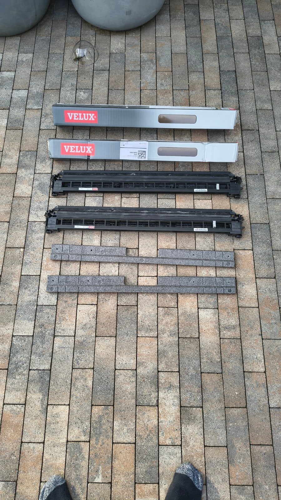 2x Velux ZZZ 214K, Ophalen of Verzenden, Minder dan 80 cm, Dakraam, 80 tot 120 cm