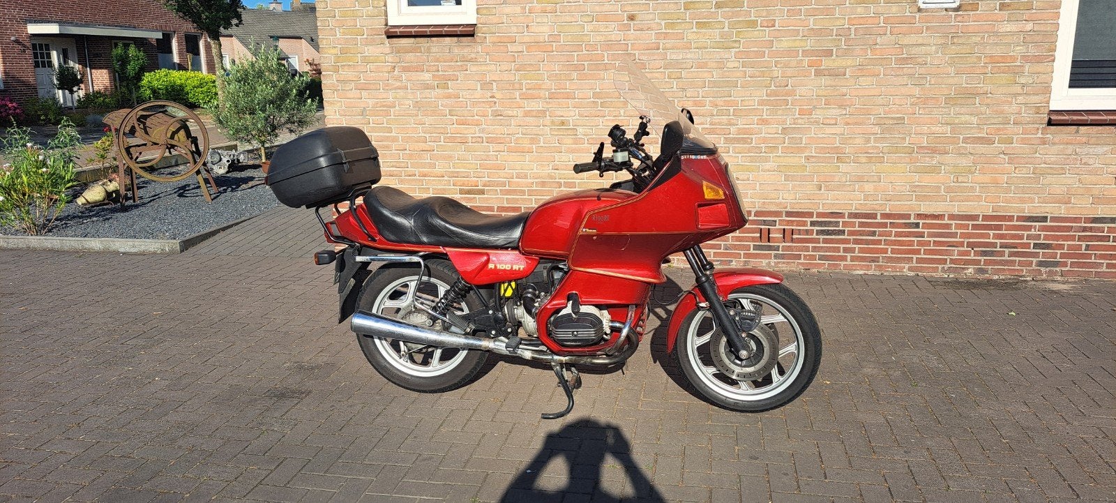 BMW R100RT Classic - Zeer nette toermotor in rood, Motoren, Motoren | BMW, Particulier