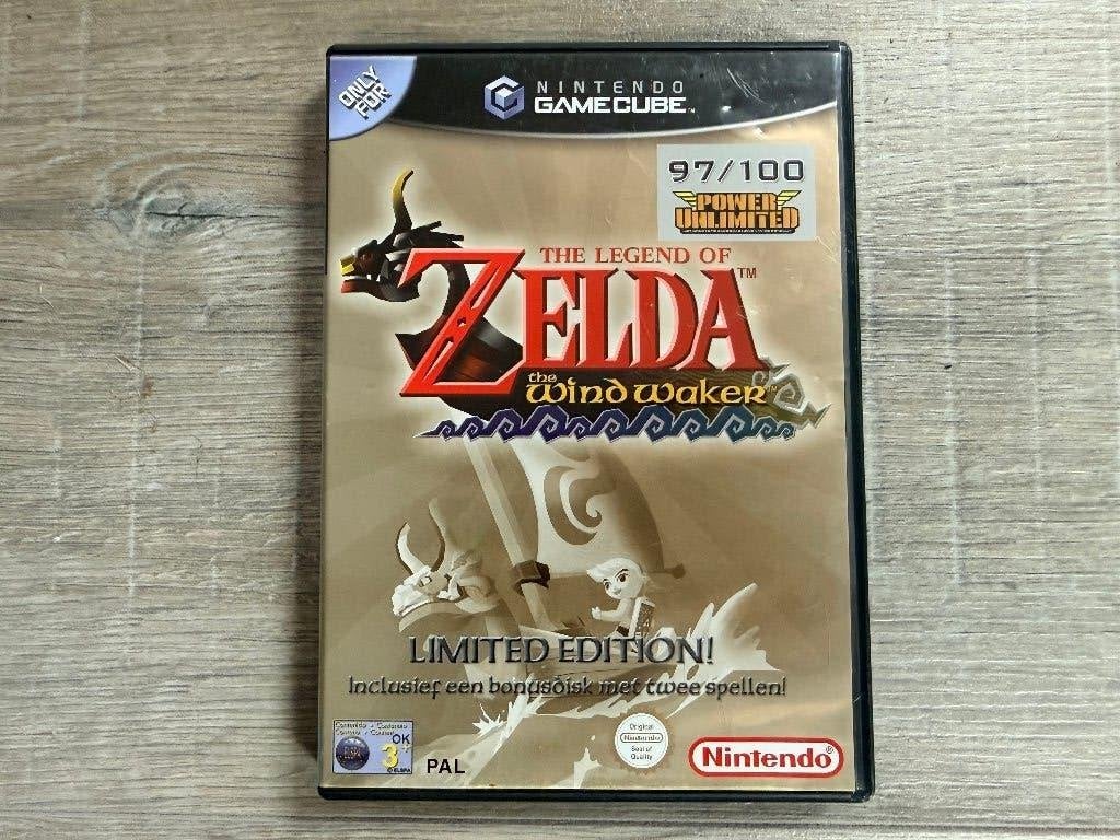 Nintendo Gamecube spel Zelda The Wind Waker Limited edition, Avontuur en Actie, Gebruikt, 1 speler, Ophalen of Verzenden