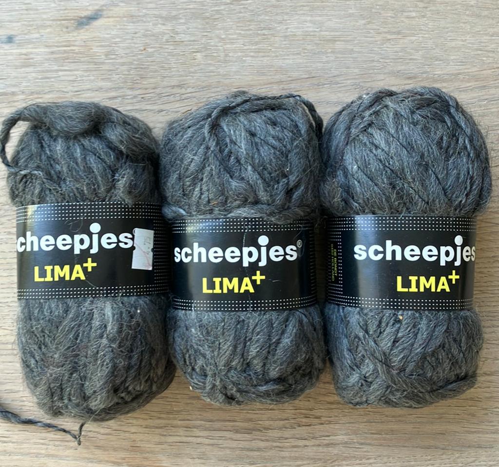 Scheepjes Lima+ 100 gram, Ophalen of Verzenden, Zo goed als nieuw, Breien of Haken, Wol of Garen