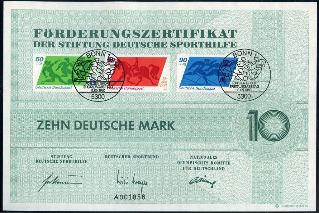 16-05 Förderungszertifikat 8 gestempeld, Verzenden, Overige periodes, Gestempeld