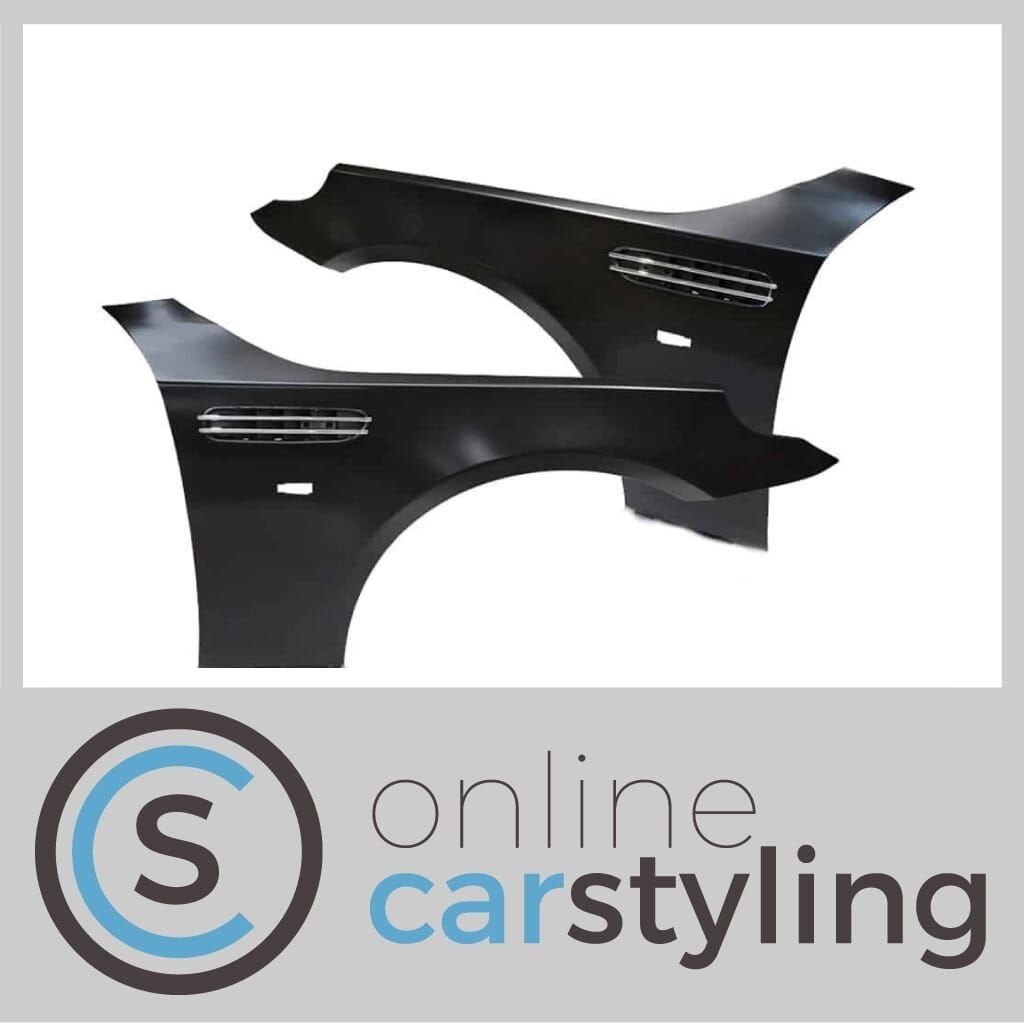 Spatborden set M5-Look BMW 5-Serie E60/ E61 met luchthappers, -, -, Nieuw, Ophalen of Verzenden