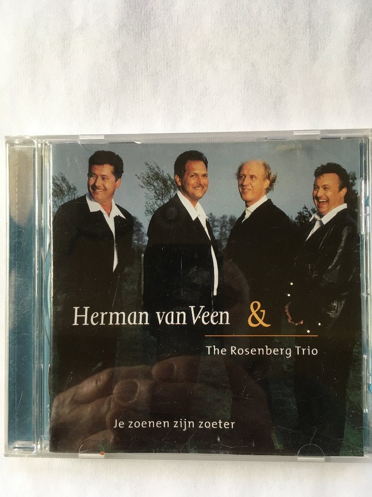 CD, Herman van Veen met The Rosenberg trio en tekstboekje., Ophalen of Verzenden