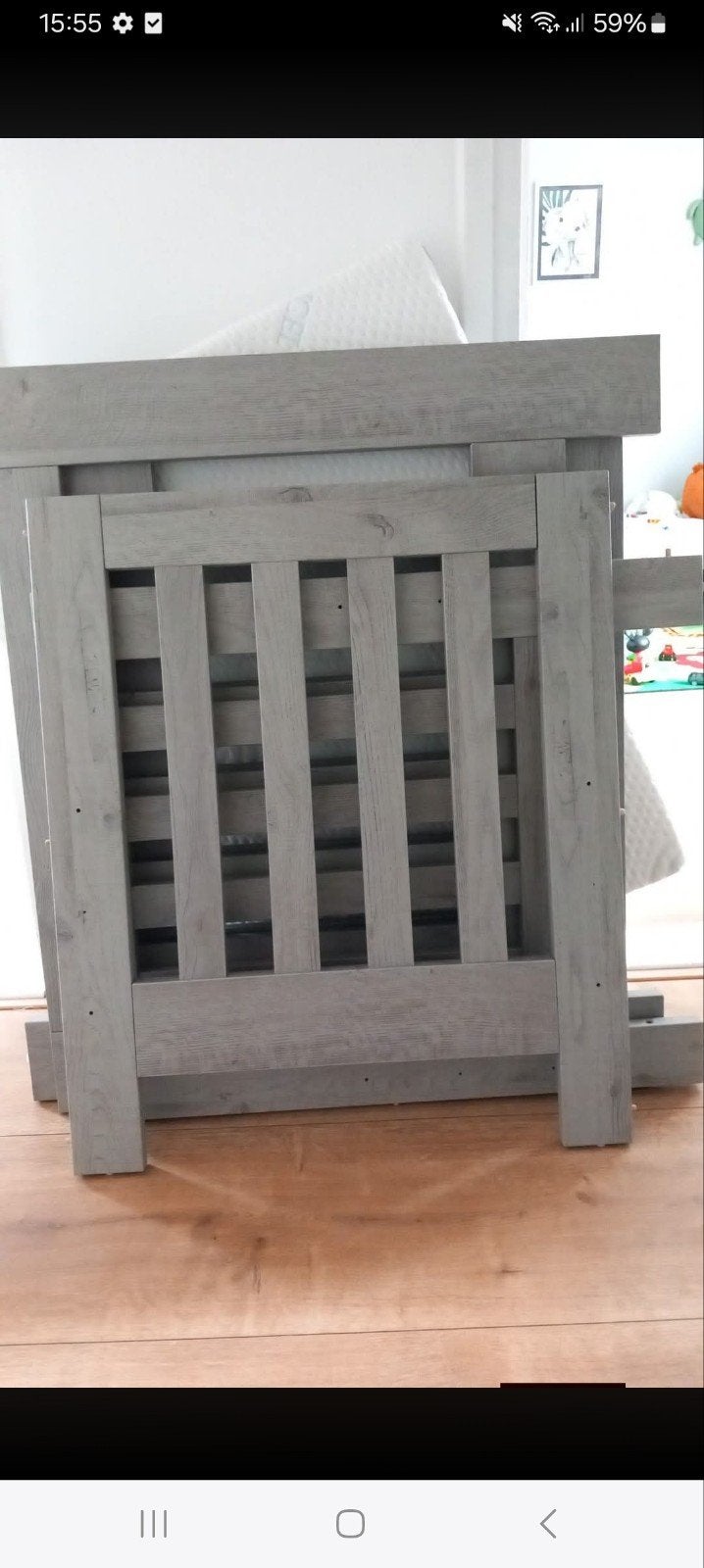 baby box met matras, Ophalen, Gebruikt