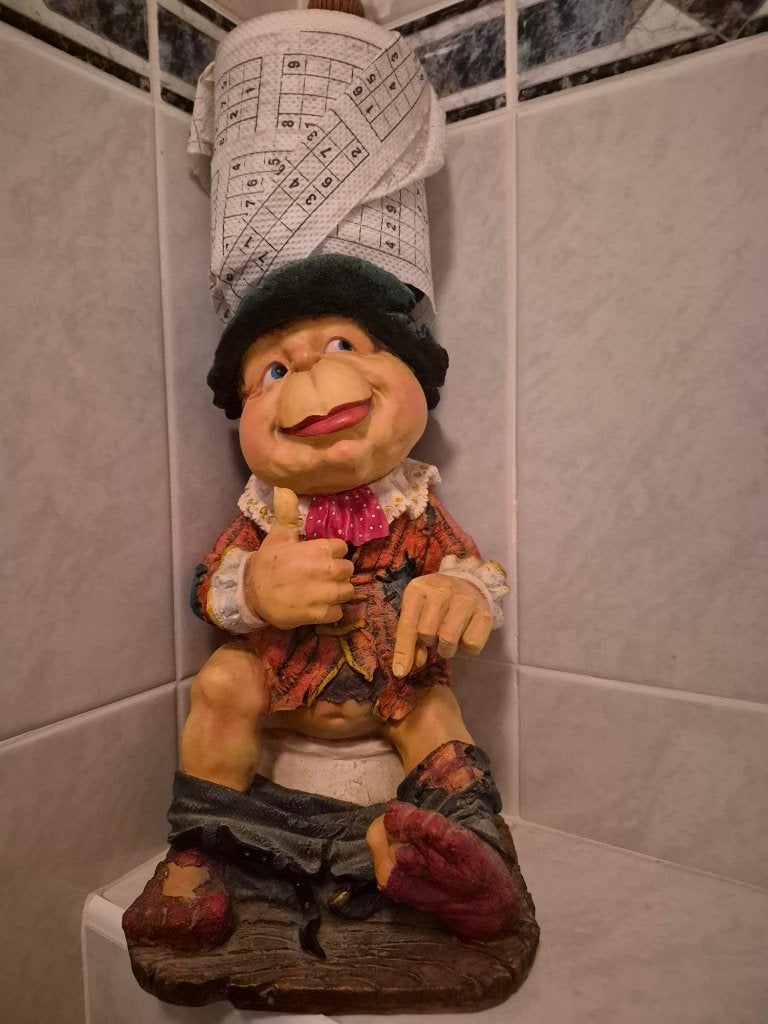 wc rolhouder laaf, Ophalen, Gebruikt, Gebruiksvoorwerp